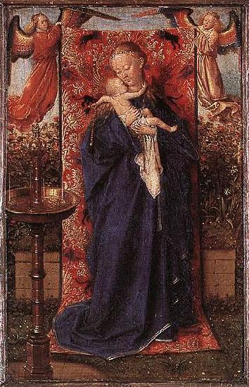 Jan Van Eyck Madonna and Child at the Fountain Germany oil painting art